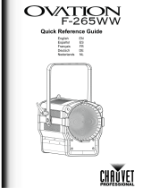 Chauvet Professional OVATION Reference guide