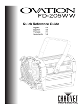 Chauvet Ovation FD-205WW Reference guide