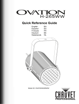 Chauvet Professional OVATION Reference guide