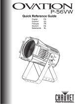 Chauvet Professional OVATION P-56VW Reference guide