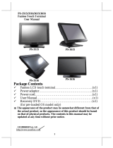 Posiflex PS-3616Q User manual