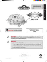 NAPOLEON PRO285E-BK Owner's manual