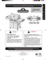 NAPOLEON P500RSIB-PHM Owner's manual