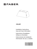 Faber Chloe 36 Black 600 cfm Installation guide