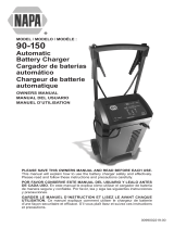 Schumacher NAPA 90-150 Automatic Battery Charger Owner's manual