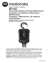Schumacher Motorola MT145 Automatic Battery Charger/Maintainer Owner's manual