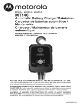 Schumacher Motorola MT146 Automatic Battery Charger/Maintainer Owner's manual