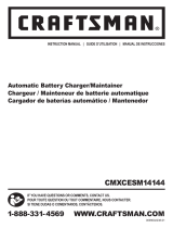 Schumacher Craftsman CMXCESM14144 Automatic Battery Charger/Maintainer Owner's manual
