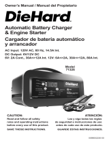 Schumacher 71326 DieHard 6V/12V Battery Charger/Engine Starter Owner's manual