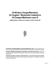 Schumacher SC1344 3A Wireless Charger/Maintainer SC1344 3A Wireless Charger/Maintainer SC1432 3A Wireless Charger/Maintainer SC1554 3A Wireless Charger/Maintainer UL 88-1 Owner's manual