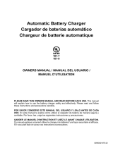 Schumacher SC1285 Automatic Battery Charger SC1324 Automatic Battery Charger UL 101-7 UL 101-9 Owner's manual