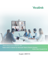 Yealink Yealink MVC Ⅱ Series for Microsoft Teams Rooms System (EN, CN) V2.0 Quick start guide