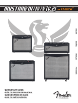 Fender Mustang 3-5 V.2 Owner's manual