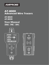 Fluke Models: Amprobe AT-8030 Advanced Wire Tracer Kit User manual