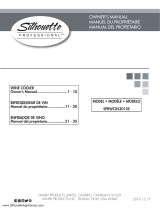Silhouette SPRWC053D1SS Sonoma User manual