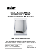 Summit Commercial  SPR7BOSSTADA  User manual