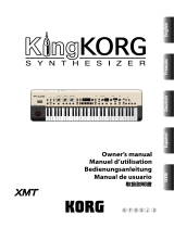 Korg KingKORG Owner's manual