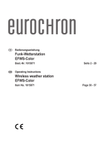 Eurochron EFWS-Color 1615871 Owner's manual