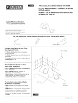 Delta Faucet T5722-SS Installation guide