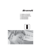 Groupe Brandt BFD2302BW Owner's manual