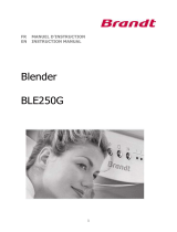 Brandt BLE250G Owner's manual