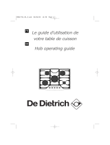 De Dietrich DTE372WL1 Owner's manual