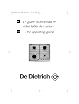DeDietrich DTE411BL1 Owner's manual