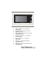 De Dietrich DME329XE1 Owner's manual
