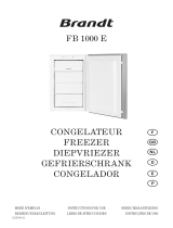 De Dietrich FB1000E Owner's manual