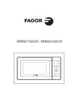 Fagor MWB23AEGX Owner's manual