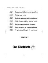De Dietrich DOC310XE1 Owner's manual