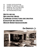 De Dietrich DHE1146A Owner's manual