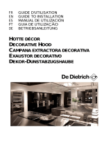 De Dietrich DHD1349B Owner's manual