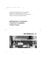 DeDietrich DKP 825 W Owner's manual
