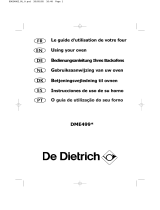 De Dietrich DME499XE1 Owner's manual