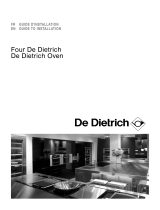 De Dietrich DOD1278B Owner's manual