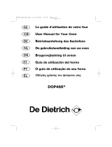 De Dietrich DOP460XE1 Owner's manual