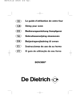 De Dietrich DOV300XE1 Owner's manual
