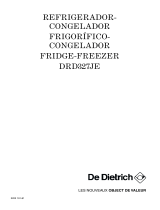 De Dietrich DRD327JE1 Owner's manual