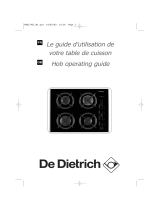 De Dietrich DTG320XL1 Owner's manual