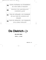 De Dietrich DTI514JE1 Owner's manual
