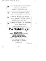 De Dietrich DTI313JE1 Owner's manual