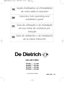 De Dietrich DTI316VE1 Owner's manual