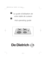 De Dietrich DTI302BL1 Owner's manual