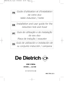 De Dietrich DTI399XEA Owner's manual