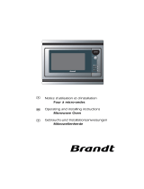 Brandt ME640XE1 Owner's manual