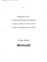 Brandt FV200XS1 Owner's manual