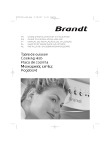 Brandt TI618BT1 Owner's manual