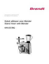 Groupe Brandt KM1557BG Owner's manual