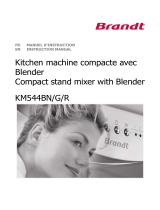 Groupe Brandt KM544BL Owner's manual